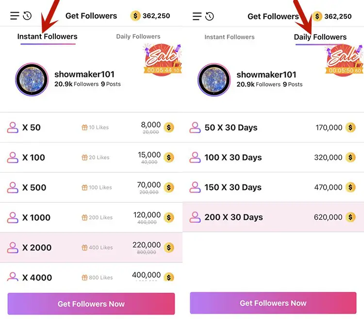 Get Free Instagram Followers